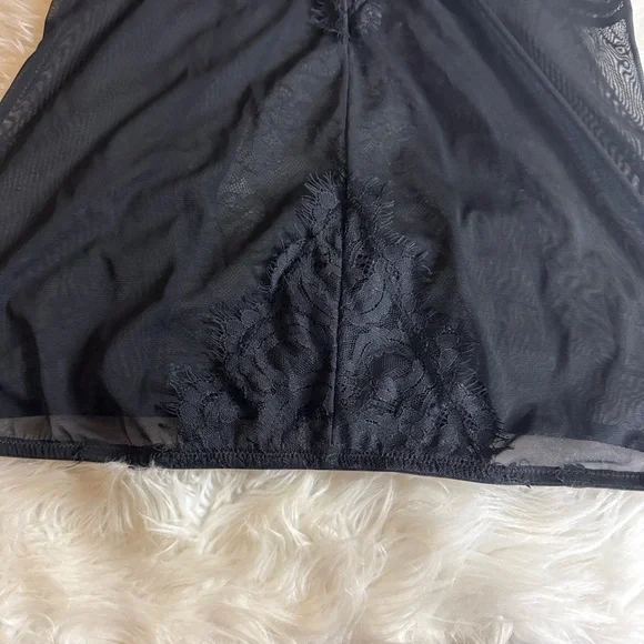 Ann Summers Bonnie Cami Suspenders Black Size Medium - 12 / 14 - Picture 9 of 16